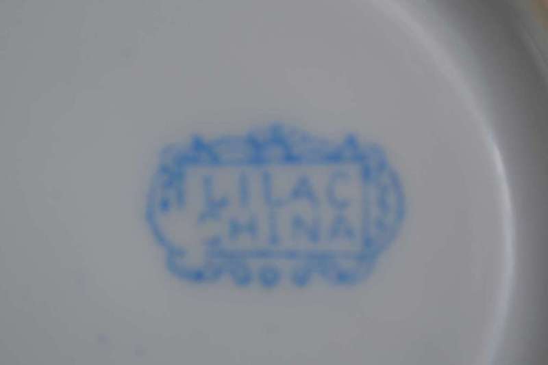 Lilac China Demitasse Tea Set - 12 Pieces