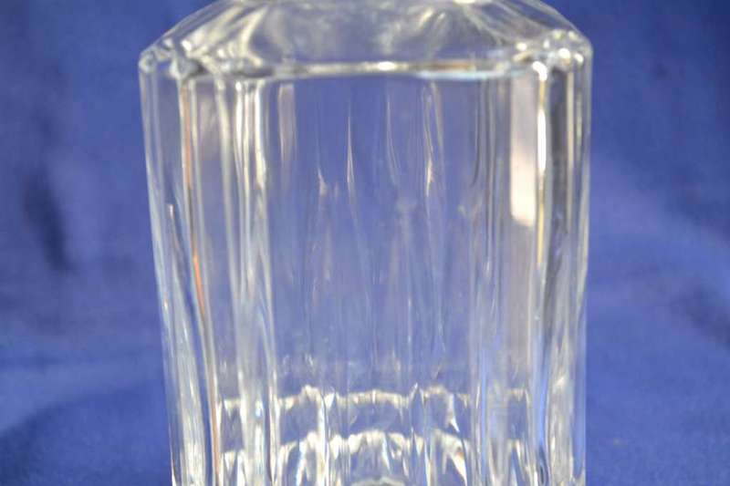 Vintage Cut Lead Crystal Decanter