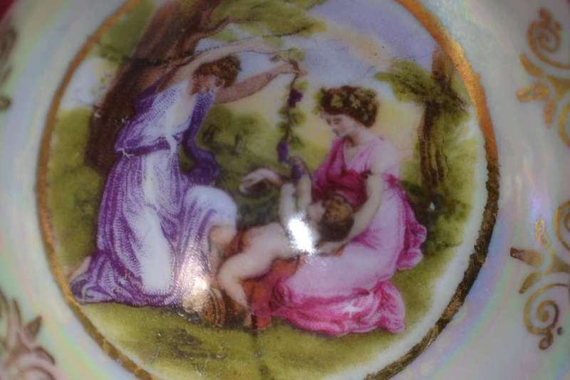 Selection of Vintage English Porcelain Demitasse Duos