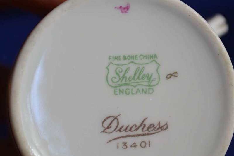 Selection of Vintage English Porcelain Demitasse Duos
