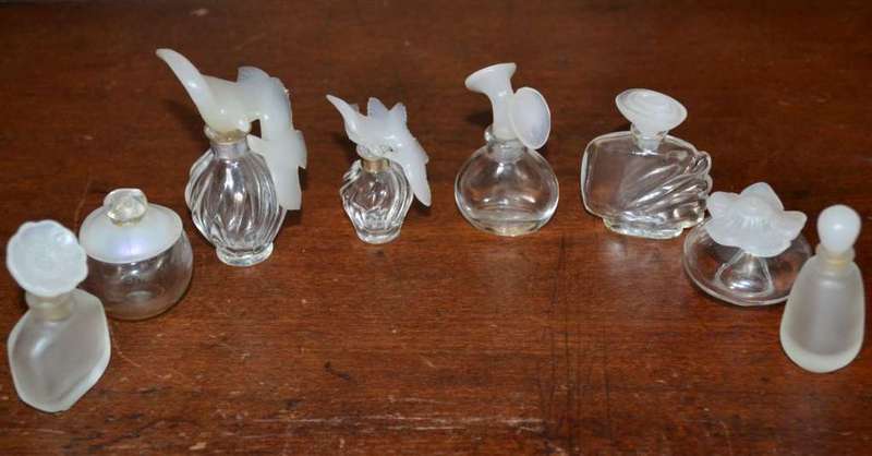 Vintage Collectable Miniature Perfume Bottles - 8 Pieces