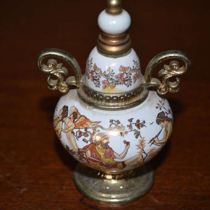 Vintage Greek Venus Series  Perfume Bottles x 2