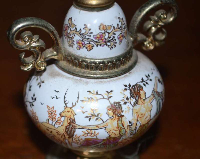 Vintage Greek Venus Series  Perfume Bottles x 2