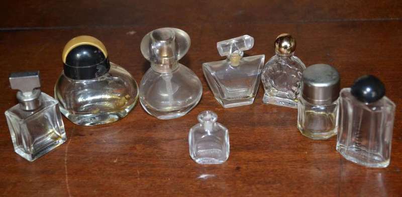 Vintage Collectable Miniature Perfume Bottles - 8 Pieces