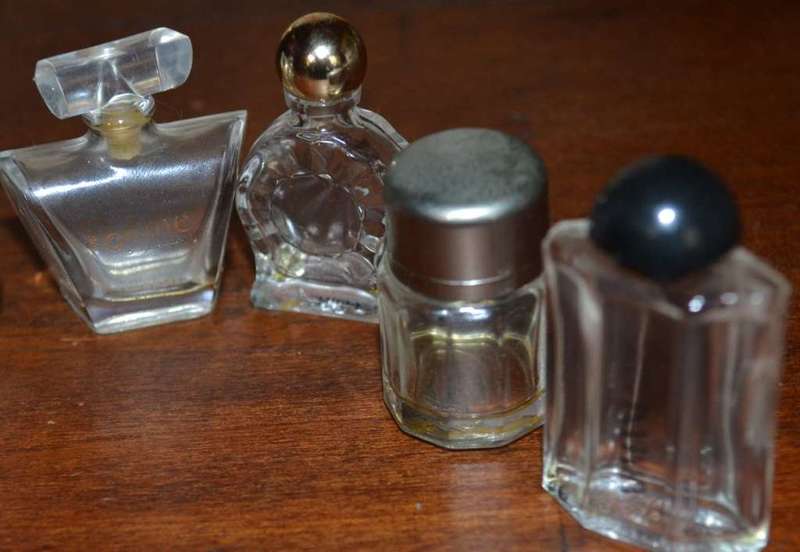 Vintage Collectable Miniature Perfume Bottles - 8 Pieces