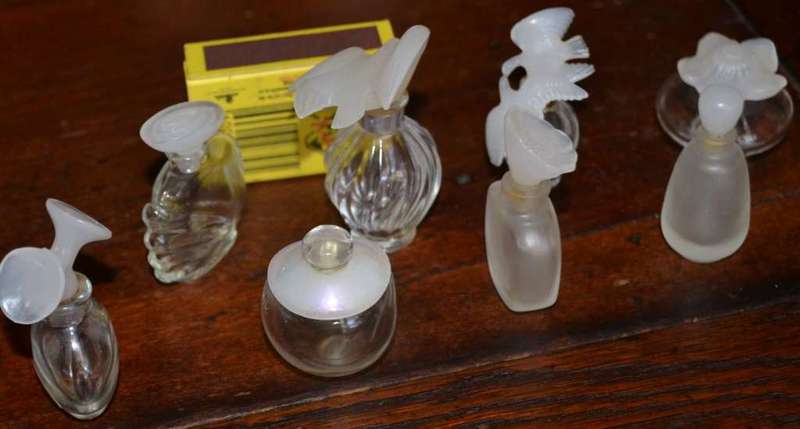 Vintage Collectable Miniature Perfume Bottles - 8 Pieces