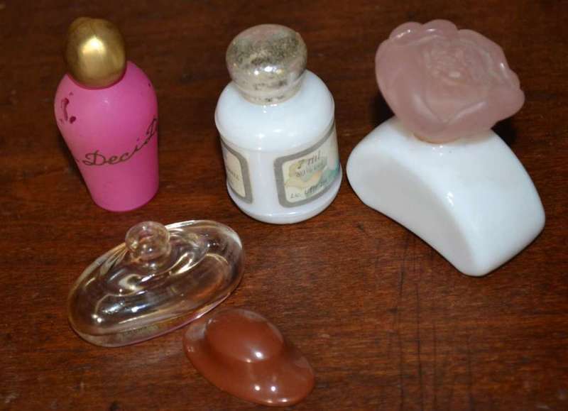 Vintage Collectable Miniature Perfume Bottles - 4 Pieces