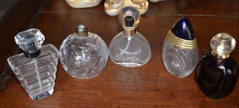 Vintage Collectable Perfume Bottles - 5 Pieces