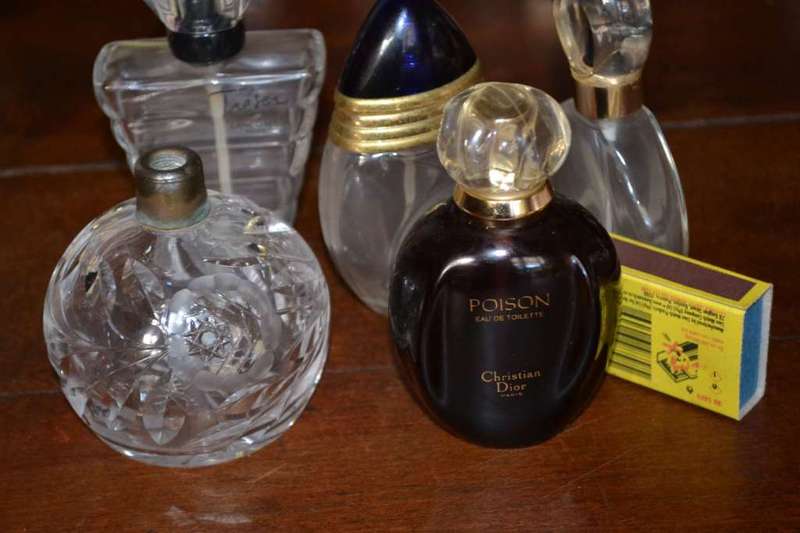 Vintage Collectable Perfume Bottles - 5 Pieces