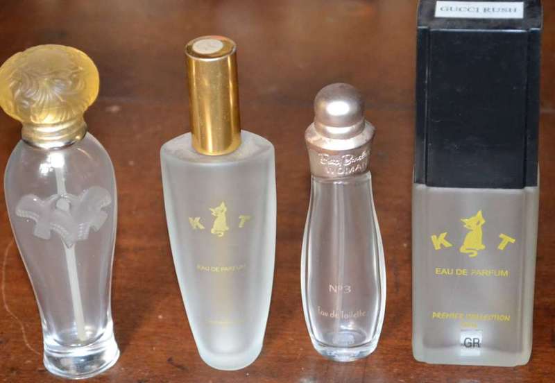 Vintage Collectable Perfume Bottles - 4 Pieces