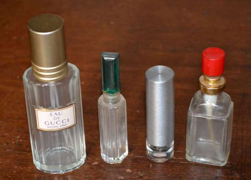 Vintage Collectable Perfume Bottles - 4 Pieces