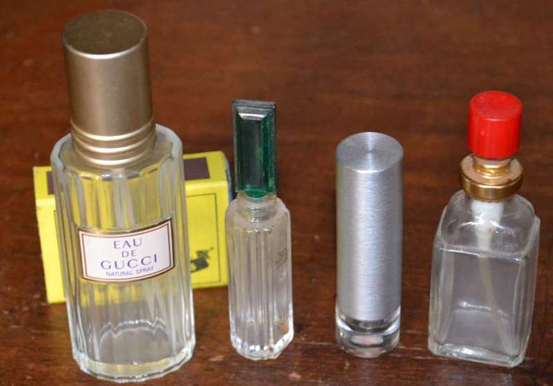 Vintage Collectable Perfume Bottles - 4 Pieces