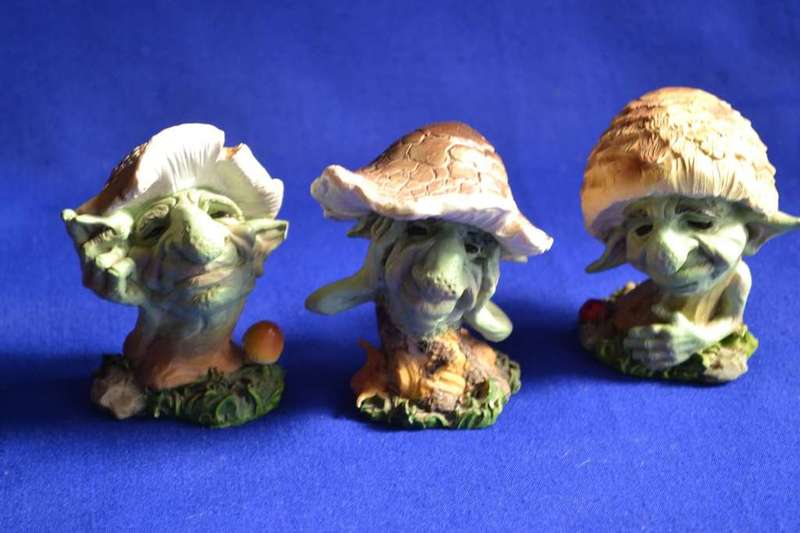Pamper Hamper Mushroom Pixies - Set of Three