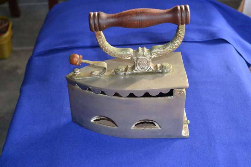 Vintage Coal Iron