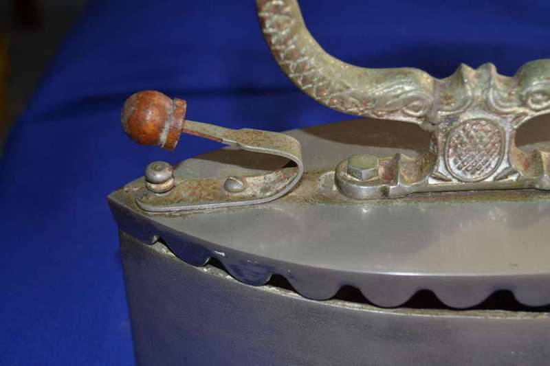 Vintage Coal Iron