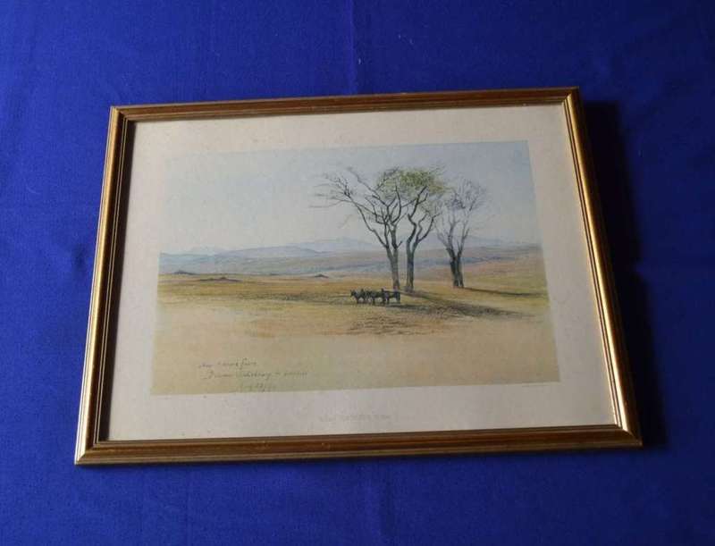 Framed Print  Titled Near Fischers Farm