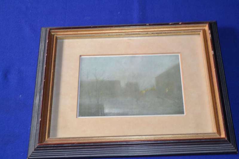 James Abbott McNeill Whistle Print - Framed behind Glass