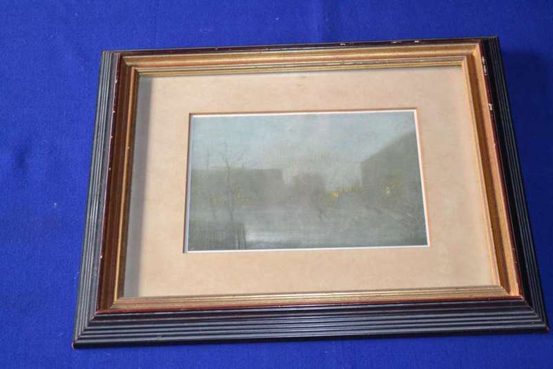 James Abbott McNeill Whistle Print - Framed behind Glass