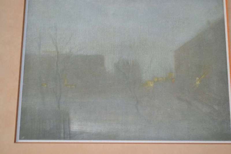 James Abbott McNeill Whistle Print - Framed behind Glass