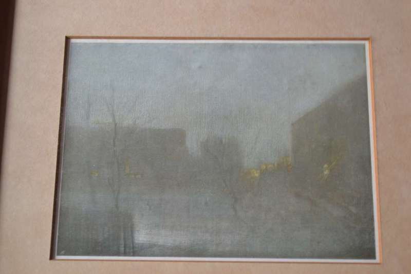 James Abbott McNeill Whistle Print - Framed behind Glass