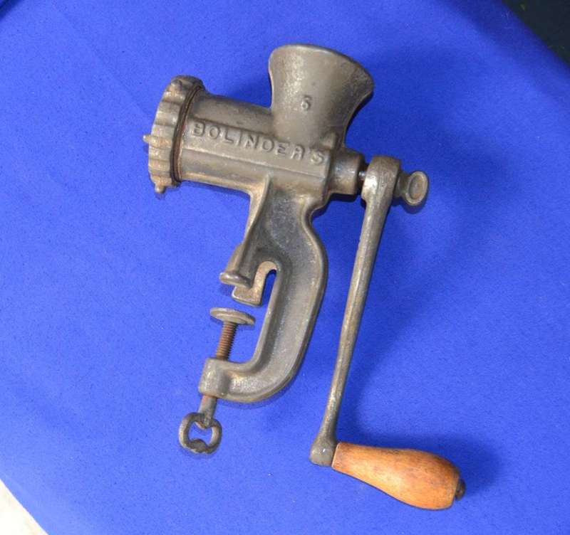 Vintage Bolinders No 6 Meat grinder- Made in Sweden