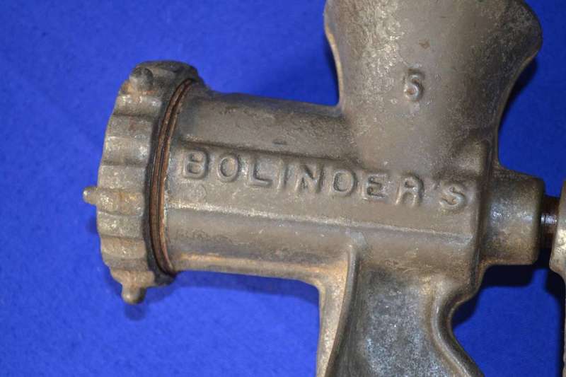 Vintage Bolinders No 6 Meat grinder- Made in Sweden