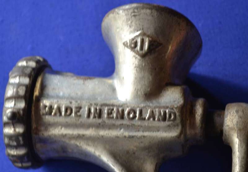 Vintage  Meat Grinder 8/F - Made in England