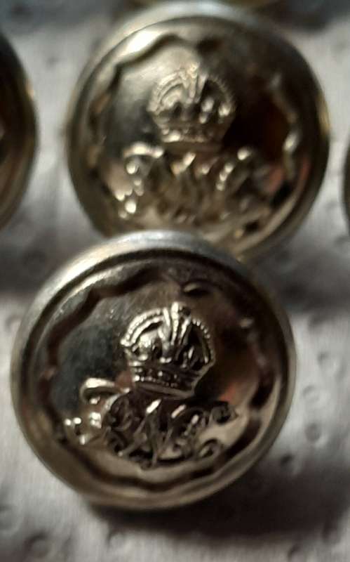 Royal Natal Carbineers and Natal Carbineers Buttons