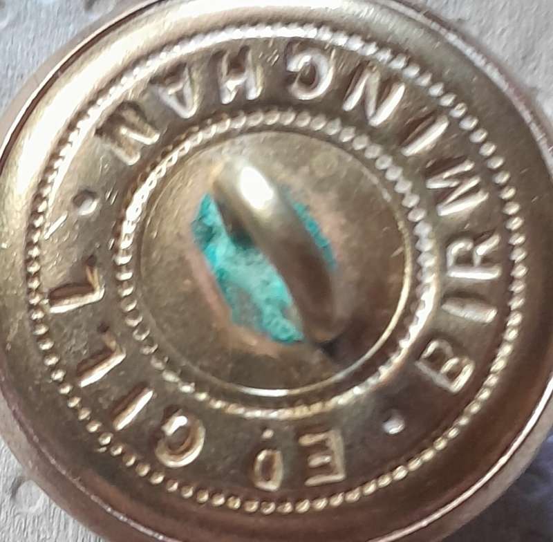 Vintage South African Army Tunic Button