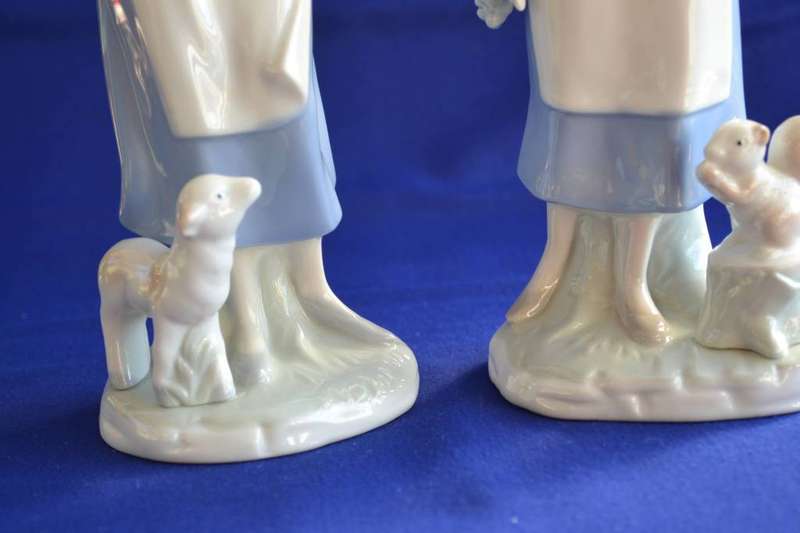Pair of Heritage Porcelain Figurines