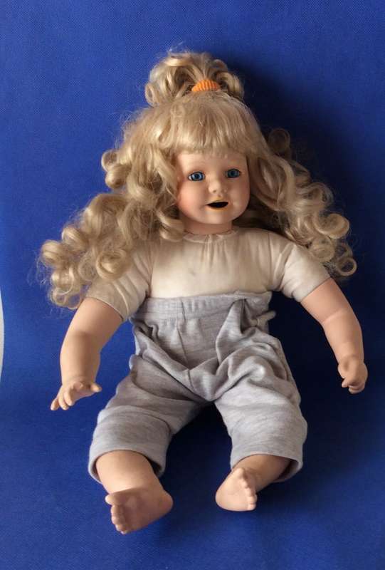 Porcelain Doll - Sitting Position