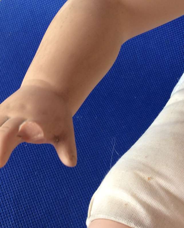 Porcelain Doll - Sitting Position