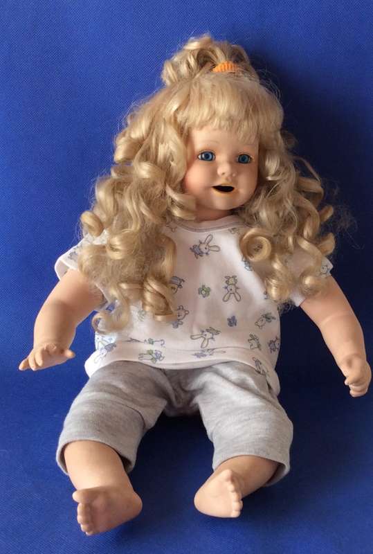 Porcelain Doll - Sitting Position