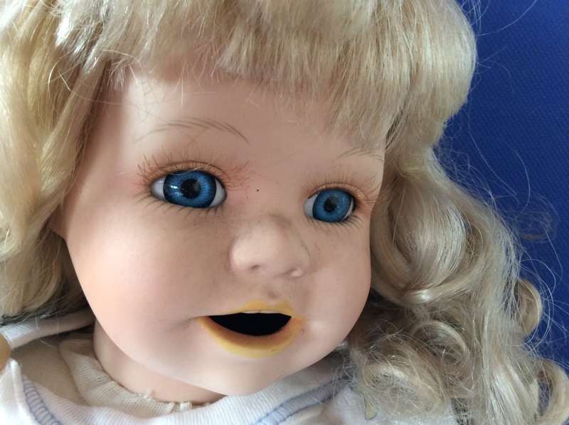 Porcelain Doll - Sitting Position