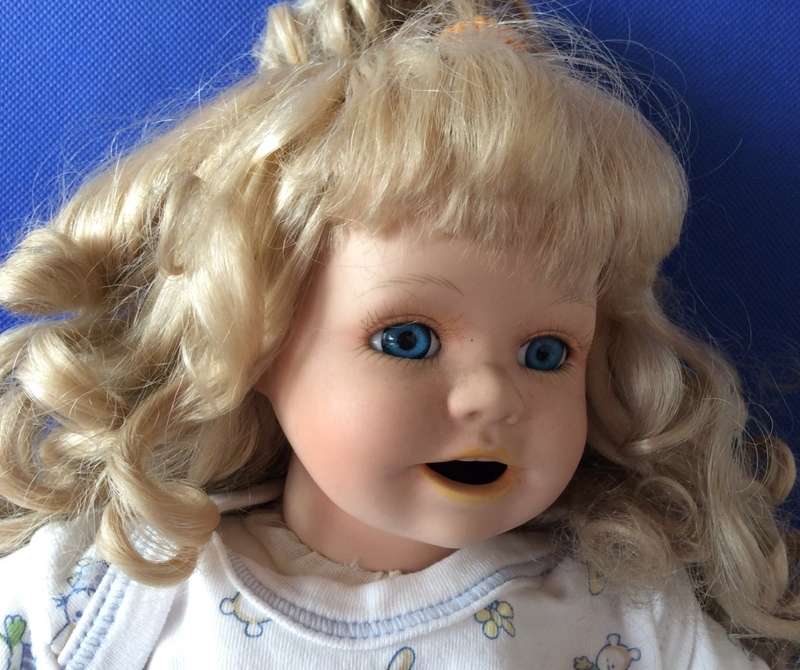 Porcelain Doll - Sitting Position