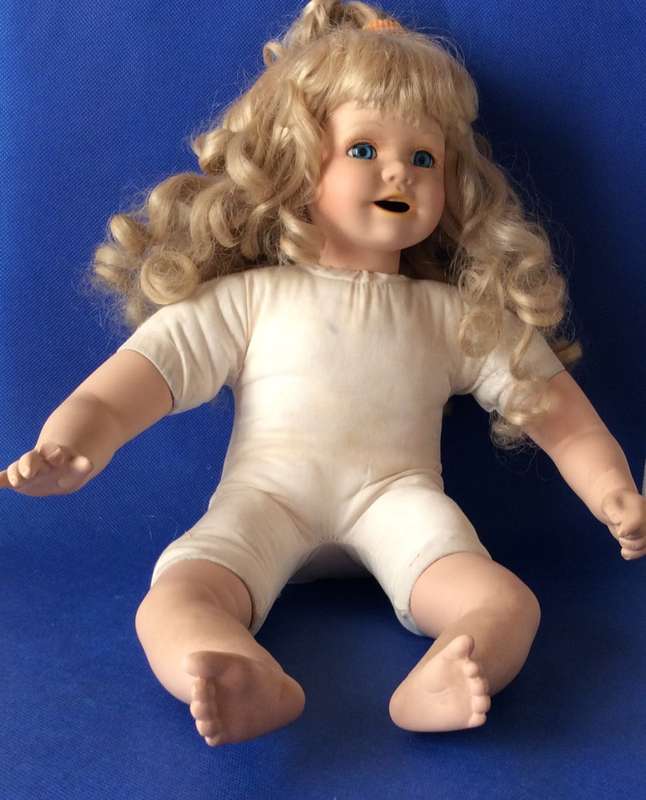 Porcelain Doll - Sitting Position