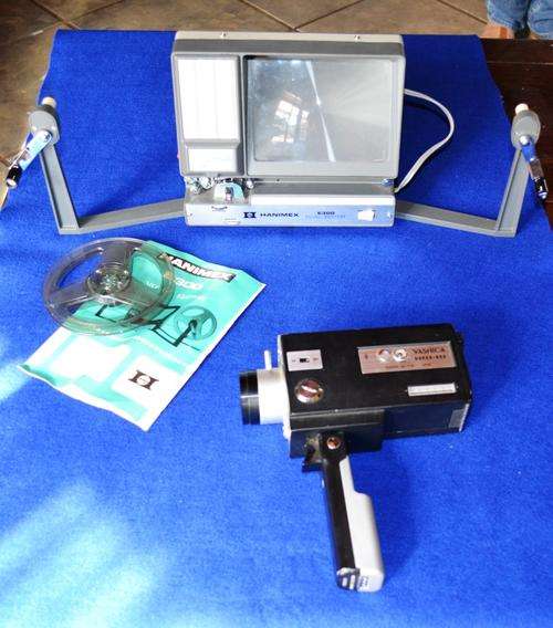 Vintage 8mm Camera and Editor