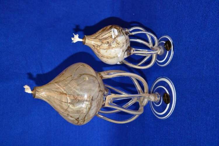 Two Jozefina Candle Burners