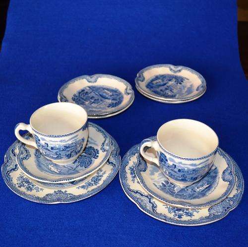 Johnson Brothers "Old Britain Castles" Trios