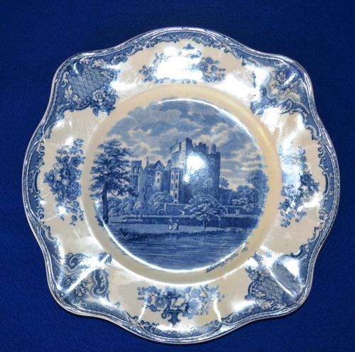 Vintage Johnson Bros Plare - Old Britain Castles