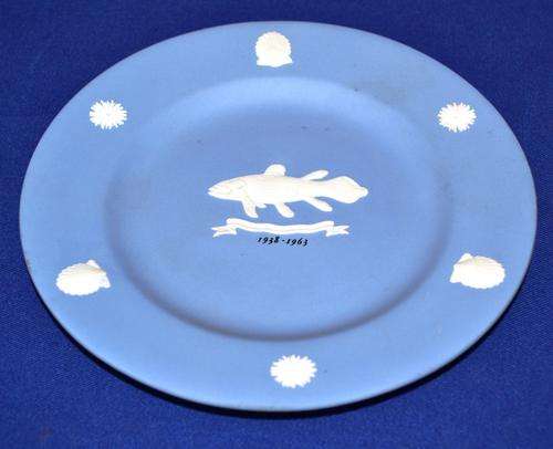 Wedgewood Jasperware Plate - Coelacanth