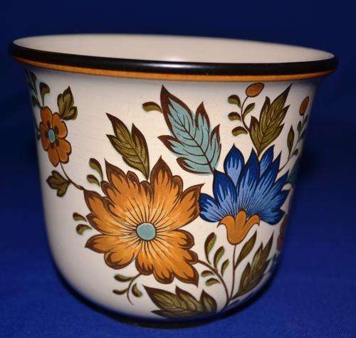 Flora GOUDA Plateel Holland Handwerk Floral Vase
