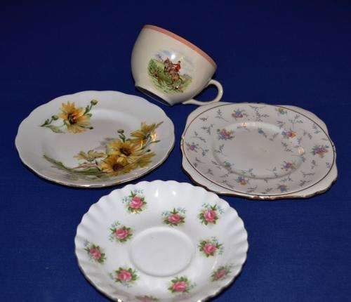 Odd Lot - Cup Saucer and Side {lates