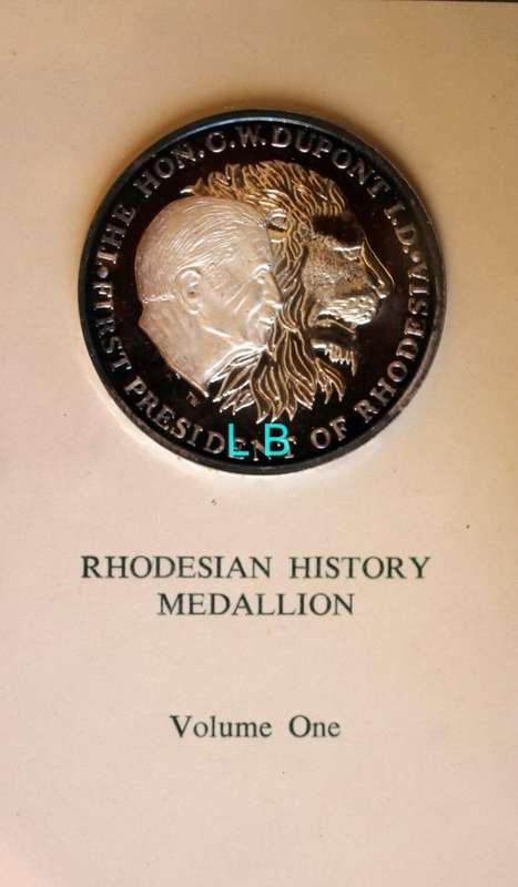 Rhodesia History Silver Medal Volume 1