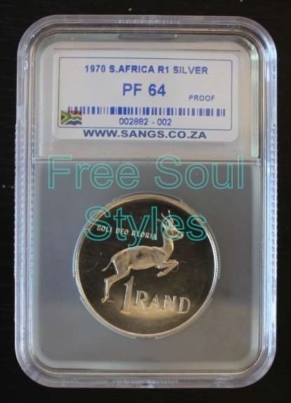 1970 SANGS Silver R1 PF 64
