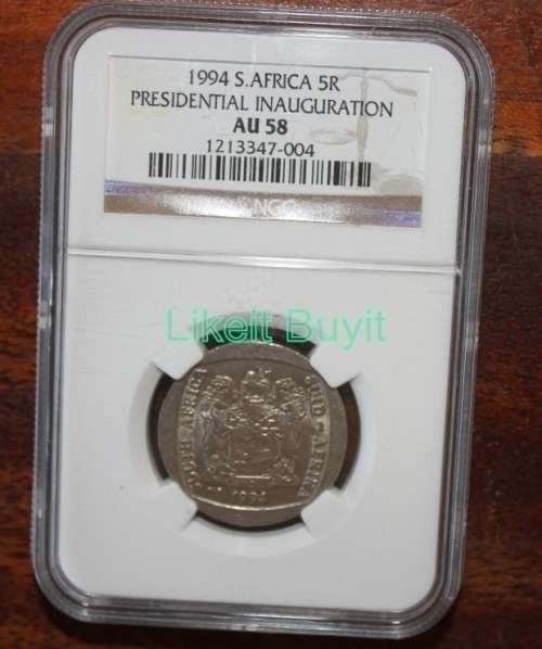 1994 NGC Presidential Inauguration R5 AU 58