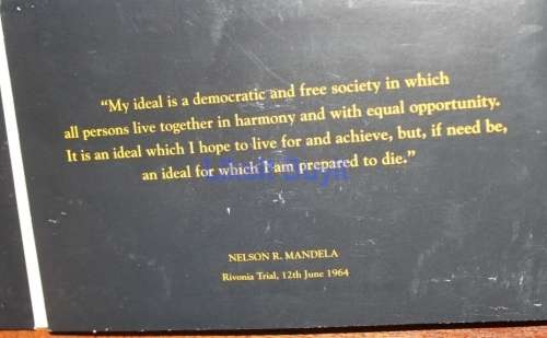 Education Africa - Nelson Mandela 10 May 1994 Medallion with Photo