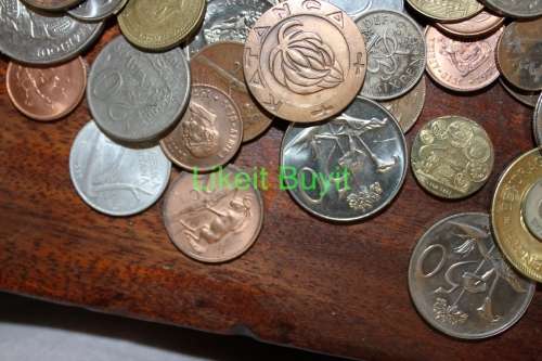 Lot of South African and World Coins