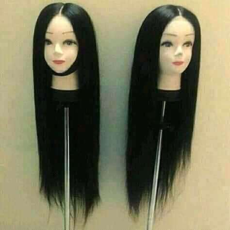18 inch straight human hair wig non brazillian