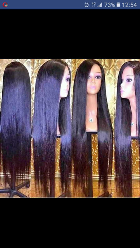 Brazilian human hair wig  (not virgin) 20 inch
